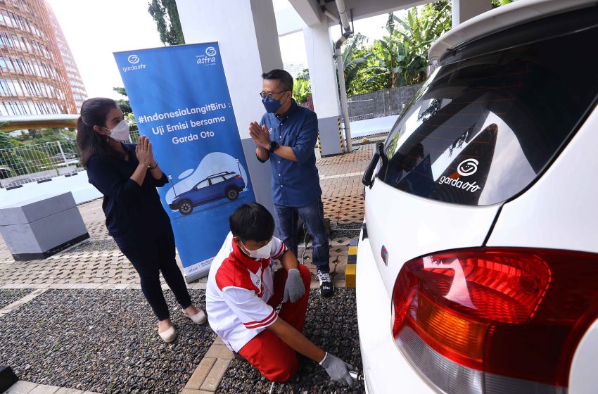  Asuransi Astra Wujudkan #IndonesiaLangitBiru dengan Uji Emisi bersama Garda Oto
