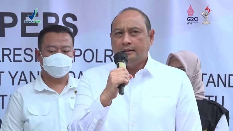  Bareskrim Segel Tiga Perusahaan Terkait Kasus Gagal Ginjal Akut
