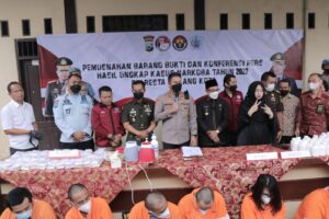  Polresta Malang Gulung 7 Sindikat Narkotika