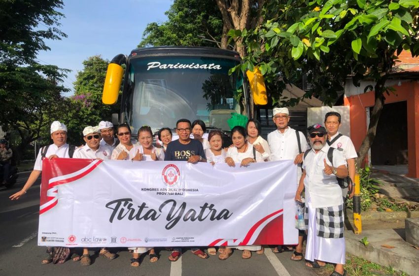  Ungkapkan Rasa Syukur, KAI Bali Laksanakan Tirtayatra