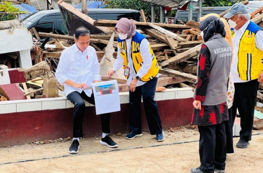  Pasca Gempa Cianjur, Presiden Perintahkan Segera Perbaiki Sekolah Rusak