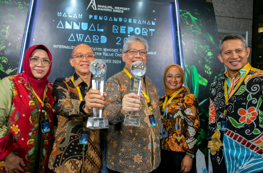  bank bjb dan bank bjb Syariah Raih Penghargaan Annual Report Award (ARA) 2023