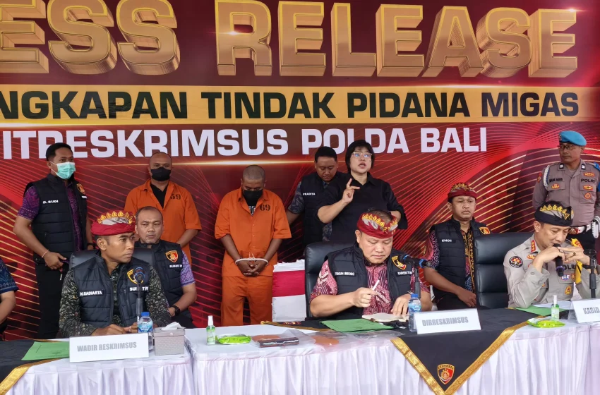  Susul Anak Buah, Polda Bali Tahan MT Bos Minyak di Sesetan Denpasar